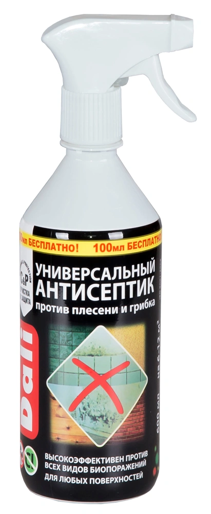 Универсальный антисептик Dali 0,6 л, 6859 купить в отделе Биозащита магазина Экономстрой