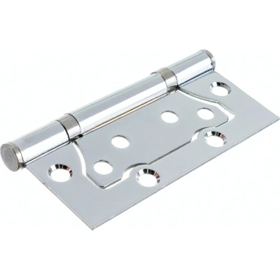 Петля накладная Vanger, хром, P2-CR, 100х75х2 мм