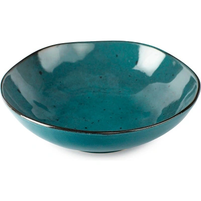 Тарелка суповая Stone, синий, 20 см купить в отделе магазина Экономстрой