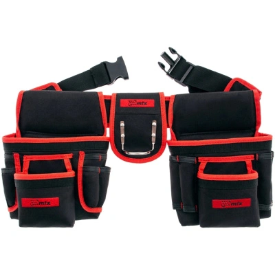 Сумка-пояс двойная Matrix, 20 карманов, держатель для молотка купить в отделе магазина Экономстрой