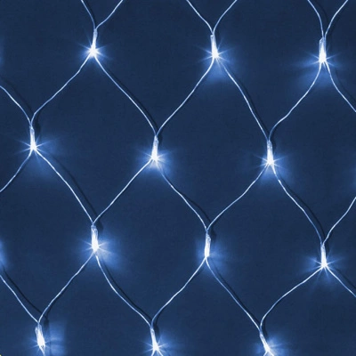 Гирлянда Navigator, свет синий, 61 856 NGF-N01-240B-12-2x1.5m-230-TR-IP44