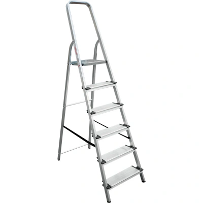 Стремянка алюминиевая 6 ступеней /ширина ступени 130 мм Новая Высота NV 1117 купить в отделе магазина Экономстрой