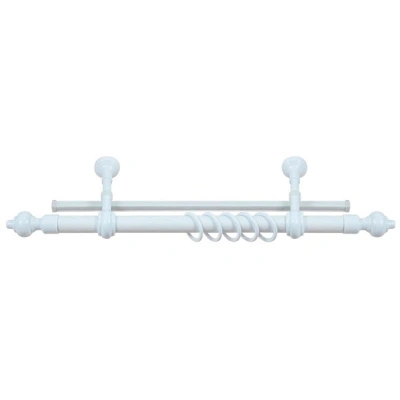 Карниз Legrand Кантри 2-рядный металлопластиковый, 1,6 м, белый