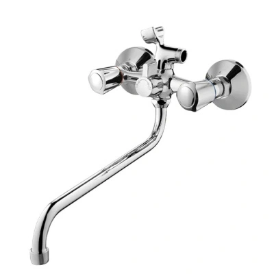 Смеситель для ванной Rush Pioneer PI7950-51 с длинным поворотным изливом, двухвентильный купить в отделе магазина Экономстрой