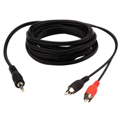 Шнур Стерео Rexant, 3,5мм - 2 RCA, тюльпан-AUX, 1,5 м купить в отделе магазина Экономстрой