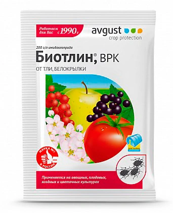 Средство от тли "Биотлин" 3 мл 290392 купить в отделе Средства защиты от садовых вредителей магазина Экономстрой