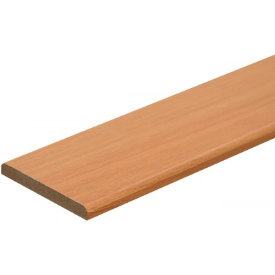 Наличник дверной Верда (Verda), прямой, облицованный финиш-пленкой, миланский орех, 58х5,5х2150 мм купить в отделе магазина Экономстрой