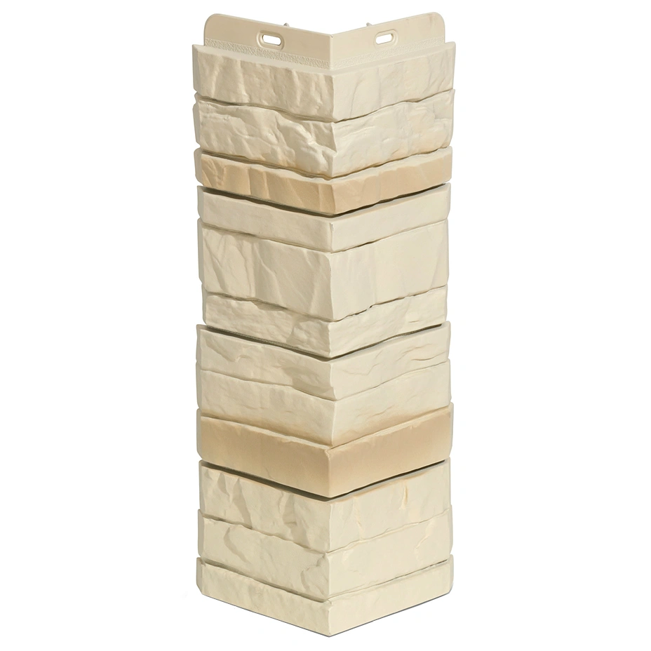 Угол наружный Docke STEIN 400х145 мм янтарный купить в отделе Комплектующие для сайдинга магазина Экономстрой