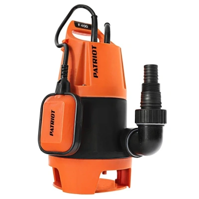 Дренажный насос Patriot F 400 для грязной воды, 400 Вт, 133 л/м, погружение 5 м купить в отделе магазина Экономстрой