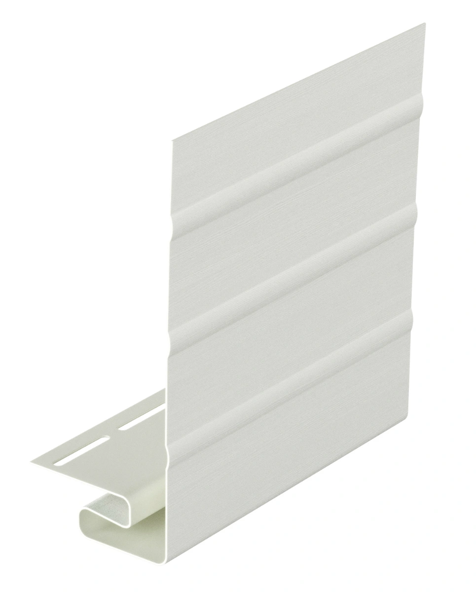 Ветровая доска (J-фаска) Docke 3000 мм пломбир купить в отделе Комплектующие для сайдинга магазина Экономстрой