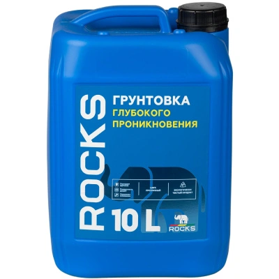 Грунтовка глубокого проникновения Rocks, 10 л купить в отделе магазина Экономстрой