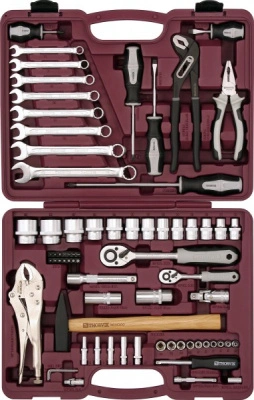 Набор инструмента универсальный 1/4&quot; 1/2&quot;DR 72 предмета UTS0072 052059