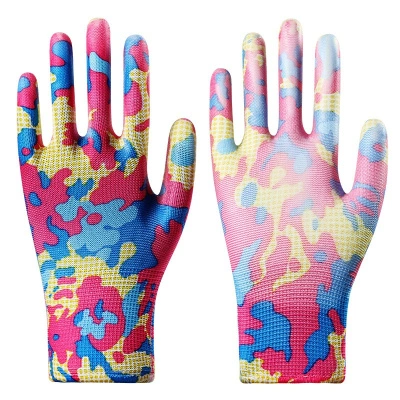 Перчатки нейлоновые Садовые, с нитриловым покрытием купить в отделе магазина Экономстрой