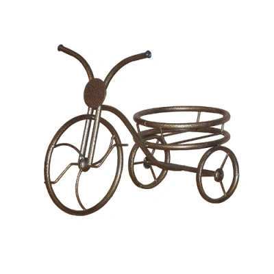 Подставка для цветов Велосипед мини, 240х180х320 мм, бронзовый антик купить в отделе магазина Экономстрой