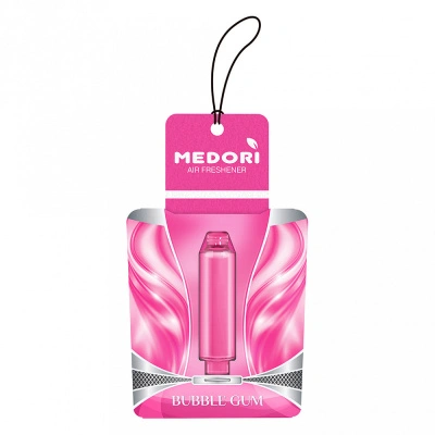 Ароматизатор автомобильный подвесной "Пуля" Medori, с пробником аромата, бабл гам купить в отделе магазина Экономстрой