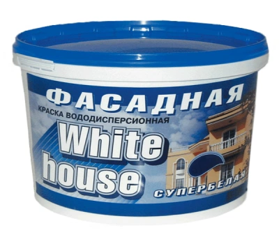 Краска ВД White House фасадная 14кг купить в отделе магазина Экономстрой