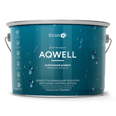 Гидрофобизатор Elcon Aqwell, 9 л купить в отделе магазина Экономстрой