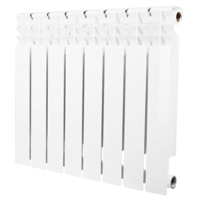 Радиатор биметаллический Oasis, 500/100/8 секций, ЭКО (1,28 кВт) купить в отделе магазина Экономстрой