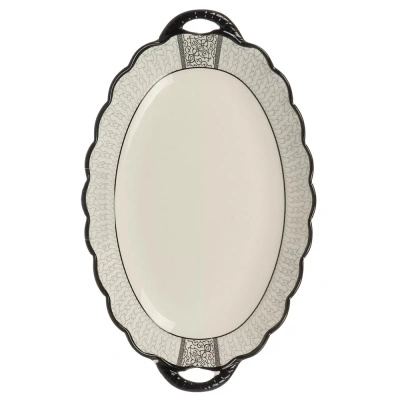 Блюдо керамика, овальное, 19,5х31х3,5 см, с ручками, RasheL, R-31101 купить в отделе магазина Экономстрой