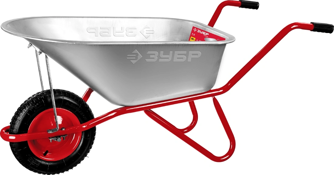 Тачка строительная Т-11 л 1-колесная 160 кг ЗУБР 39962 купить в отделе Тачки, носилки магазина Экономстрой