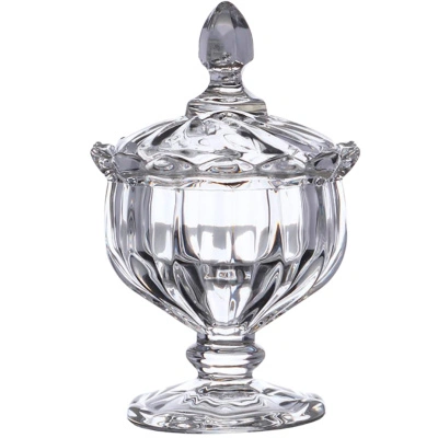 Сахарница, варенница с крышкой стеклянная, на ножке  купить в отделе магазина Экономстрой
