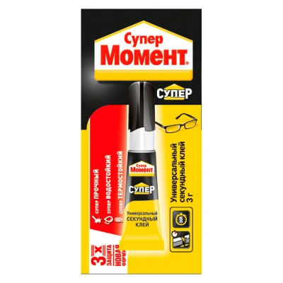 Супер-клей Момент универсальный, 3 г