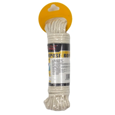 Веревка хлопок+полиэстер, 4 мм х 10 м купить в отделе магазина Экономстрой