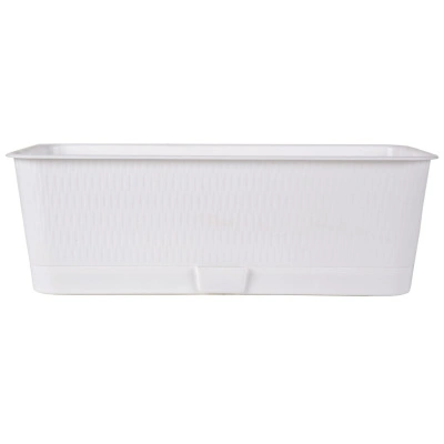 Ящик балконный Прованс, белый, 9,5 л, 580х170х127 мм купить в отделе магазина Экономстрой