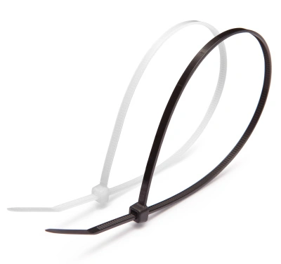 Стяжка нейлоновая Fortisflex КСС 3х200, черная (арт. 49409, упаковка - 100 шт)