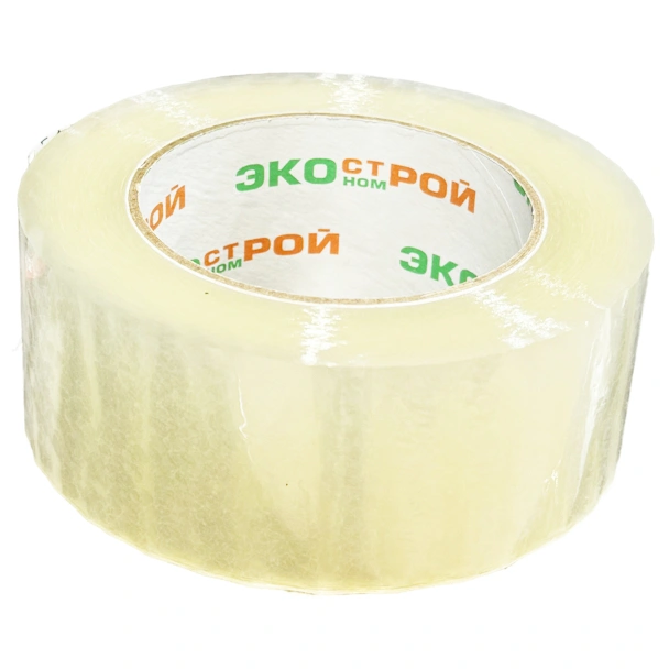 Лента клейкая, упаковочная, прозрачная, 45 мкм, 48 мм х 132 м купить в отделе Скотчи, ленты, изоленты магазина Экономстрой