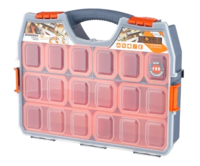 Серо-свинцовый/оранжевый органайзер BLOCKER Boombox, 18&quot;/46 см