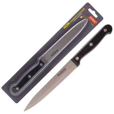 Нож универсальный CLASSICO MAL-06CL, лезвие 12,5 см, пластиковая рукоятка 5518 Mallony