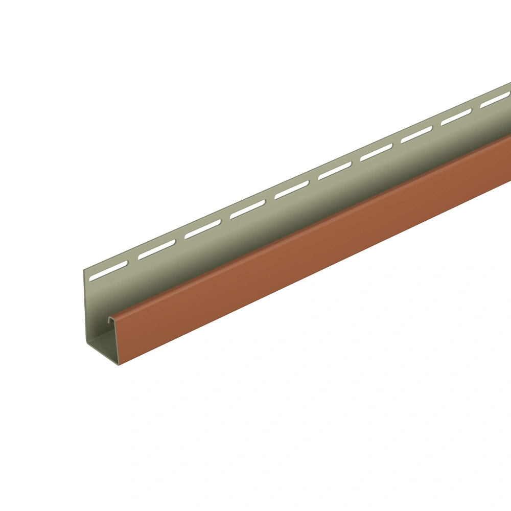 J-профиль к фасадной панели Docke 30х3050 мм каштановый купить в отделе Комплектующие для сайдинга магазина Экономстрой