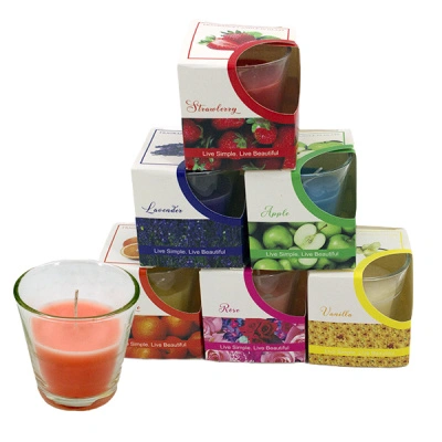 Свеча в стакане, ароматическая, 5 см купить в отделе магазина Экономстрой