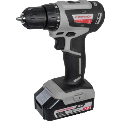 Бесщеточная аккумуляторная дрель-шуруповерт Интерскол МиниМАКС ДА-10/18В 42 709.2.2.70, 18 В (2х2 Ач) купить в отделе магазина Экономстрой