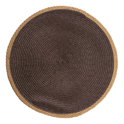 Салфетка сервировочная Domenik Jute, шоколадная, 38 см купить в отделе магазина Экономстрой