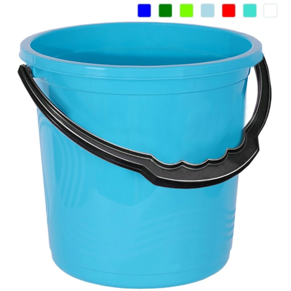 Ведро пластиковое Эльфпласт, Волна, в ассортименте, 10 л купить в отделе Ведра хозяйственные магазина Экономстрой