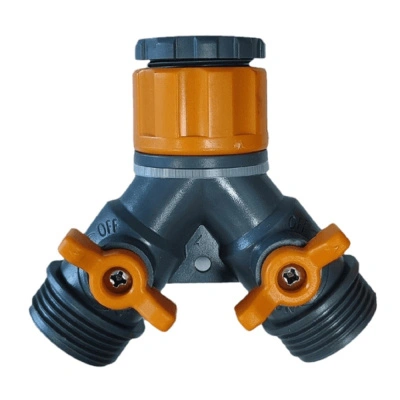 Распределитель 2-х канальный с внутренней резьбой 1/2" и 3/4", GLQ купить в отделе магазина Экономстрой