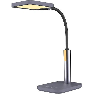 Светильник настольный Camelion KD-834 C08 с регулировкой яркости, 10 Вт, антрацит купить в отделе магазина Экономстрой