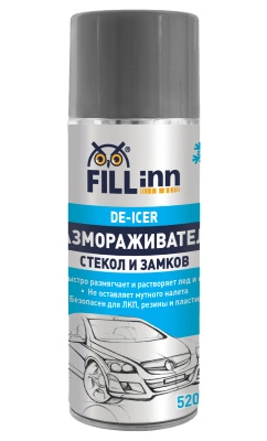 Размораживатель стекол и замков (аэрозоль), 520 мл FL091 купить в отделе магазина Экономстрой