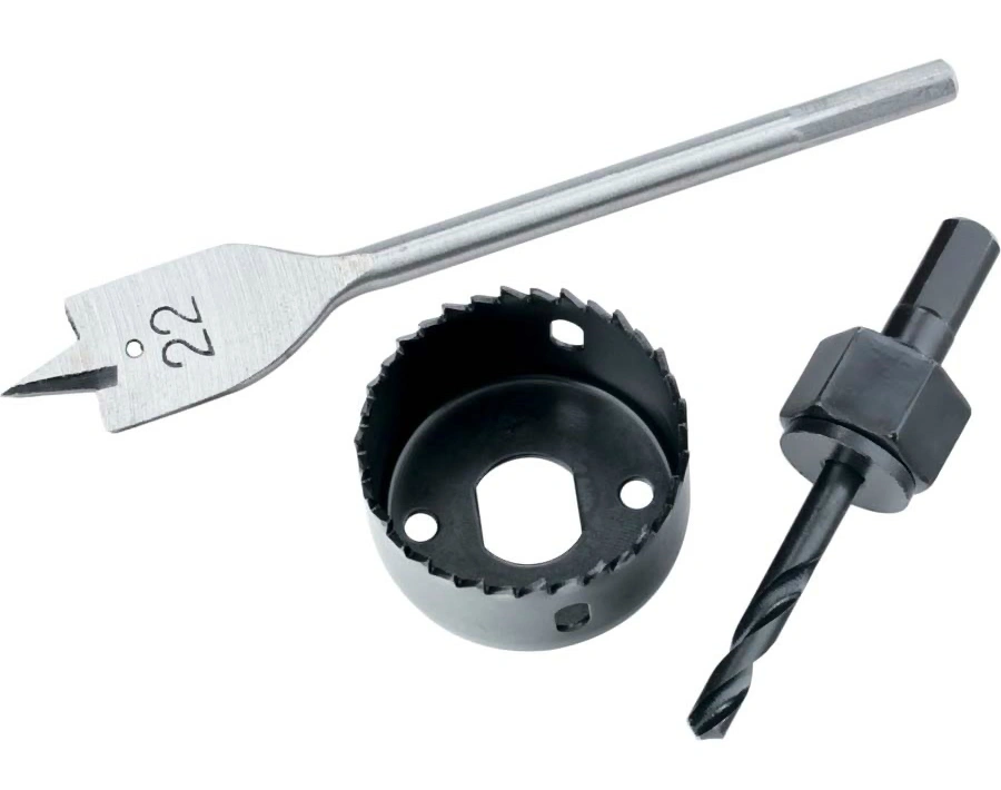 Набор для установки врезных замков 22мм/54мм MATRIX купить в отделе Пилы круговые, наборы  магазина Экономстрой