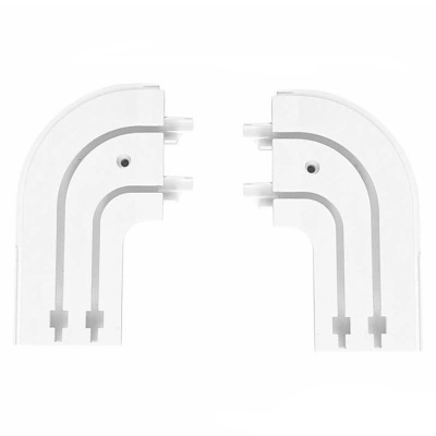 Поворотный элемент "Хит", 2 ряда карниза, (левый+правый), 12,5х13,5 см купить в отделе магазина Экономстрой