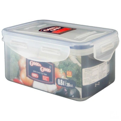 Контейнер для хранения продуктов и СВЧ Good&Good,10х15х7 см, 0,8 л