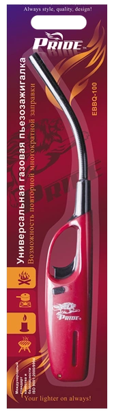 Зажигалка универсальная Pride EBBQ-100 Matt Color Flexible 82112