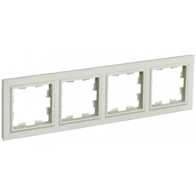 Рамка 4-местная BRITE IEK, бежевая, BR-M42-K10