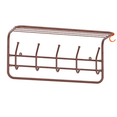 Вешалка с полкой 60 см, коричневая купить в отделе магазина Экономстрой