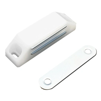 Магнит мебельный StahlBuro L-60 h-15, белый (4 шт) купить в отделе магазина Экономстрой