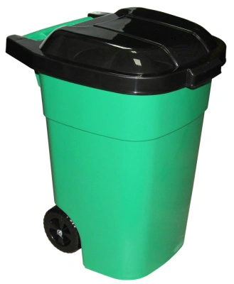 Контейнер универсальный 65 л, пластиковый, на колесах с крышкой купить в отделе магазина Экономстрой