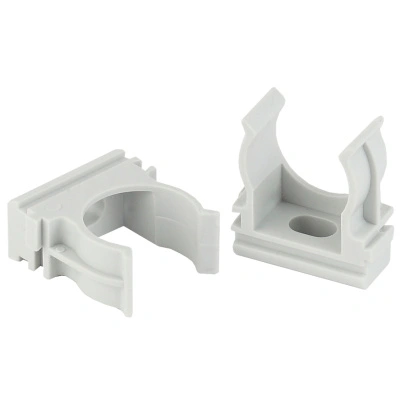 Крепеж-клипса для трубы Эра, 20 мм, серая, пластик (упак.10 шт) купить в отделе магазина Экономстрой