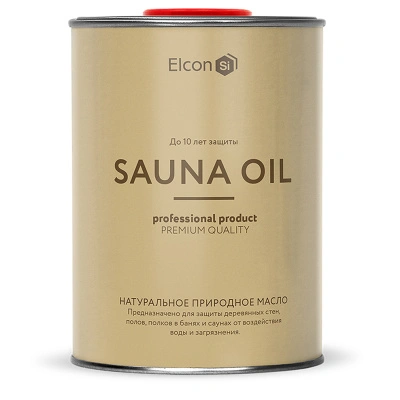 Масло для защиты древесины в саунах и банях Elcon Sauna Oil, 1 л купить в отделе магазина Экономстрой